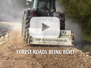 Forest Roads Being Built